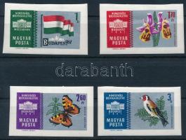 1961 Nemzetközi Bélyegkiállítás Budapest (I.) - Ezüst vágott sor (3.400)