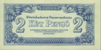 1944. "A Vörös Hadsereg Parancsnoksága" 2P (10x), 5P (10x) T:I,I-