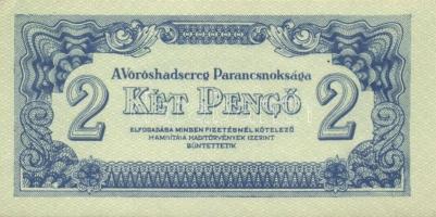 1944. "A Vörös Hadsereg Parancsnoksága" 2P (10x), 5P (10x) T:I,I-