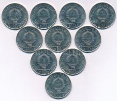 Jugoszlávia 1983. 10D Ni-sárgaréz "Sutjeskai csata 40. évfordulója" (10x) T:AU
Yugoslavia...