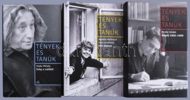 Tények és tanúk, 9 kötet:
Heltai Jenő: Négy fal között. Naplójegyzetek 1944-1945.;
Zimándi Pius Is...