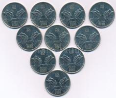 Jugoszlávia 1983. 10D Ni-sárgaréz "Sutjeskai csata 40. évfordulója" (10x) T:AU
Yugoslavia...