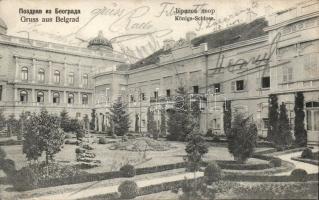 Belgrade Royal Palace garden