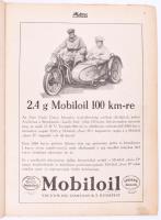 1930 A Motoros. A Magyar Motorosok Érdekeit Szolgáló Független Képes Szaklap. 1930. október 25. II. ...