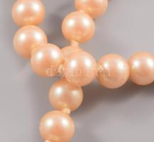 Gyöngysor sérült ezüst (Ag) szerelékkel, jelzett