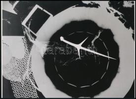 cca 1928 Christien Schad (1894-1982) német festő- és fotóművész alkotása (Schadographien), 1 db modern nagyítás, jelzés nélkül, 21x15 cm