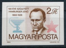 1983 Hamburger Jenő vágott bélyeg