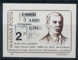 1983 Vági István vágott bélyeg