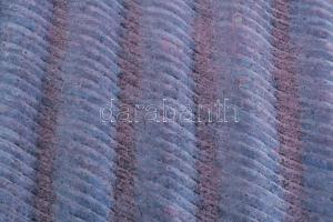 Hajdú László (1938-): Hét hullám, 2017. Akril, formázott vászon. Jelzett a hátoldalán. d: 48,5 cm. Ü...