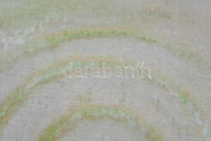 Hajdú László (1938-): Gyűrűzés, 2017. Akril, formázott vászon. Jelezve középen lent. Hátoldalán auto...