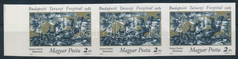 1983 Budapesti Tavaszi Fesztivál vágott hármascsík