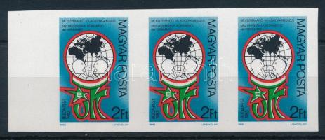 1983 Eszperantó Világkongresszus vágott hármascsík (5.400)