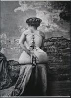 cca 1979 Saudek, Jan (1935-) cseh fotóművész felvétele (Barokk), 1 db modern nagyítás, jelzés nélkül, 21×15 cm
