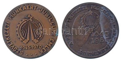 Jeckel Ferenc (1950-2012) 1980. "Szövetkezeti Munkáért - Jubileumi emlék 1945-1980" kétold...