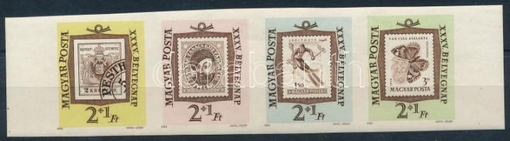 1962 Bélyegnap (35.) vágott csík (3.200)