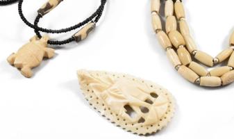 Vegyes csont ékszer tétel