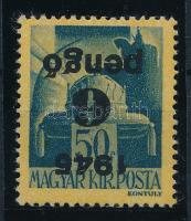 1945 Kisegítő 6P/50f fordított felülnyomással