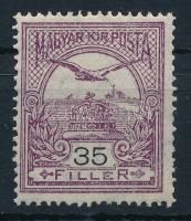 1913 Turul 35f fekvő vízjellel, luxus állapotban