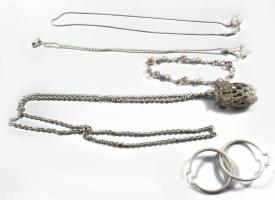 Kis zacskónyi vegyes bizsu tétel, érdekes darabokkal.