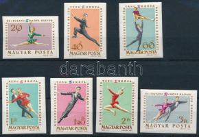 1963 Műkorcsolyázó és jégtánc EB Budapest vágott sor (4.000)