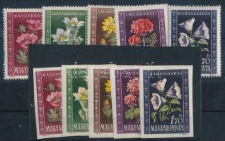 1950 Virág (I.) fogazott és vágott sor (28.000)