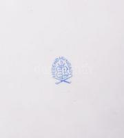 Herendi Viktória mintás kínáló. Jelzett, aranyozáson kopással, 23x19 cm