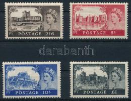 Nagybritannia 1955 Mi 278-281 (min. EUR 300.-) (1Ł foghibák / perf. faults)