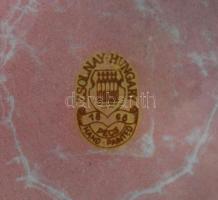 Zsolnay eozin mázas váza. Jelzett, hibátlan, m: 22 cm