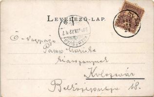 1901 Törcsvár, Törzburg, Bran-Poarta, Bran; vár, erdélyi folklór / castle, Transylvanian folklore. F...