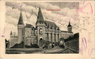 1905 Vajdahunyad, Hunedoara; vár. Adler fényirda / castle (EK)