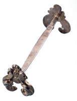 1850 Ezüst (Ag) késbak, nettó 27g, jelzett