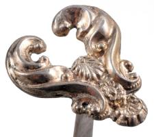 1850 Ezüst (Ag) késbak, nettó 27g, jelzett