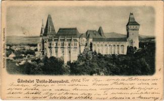 1902 Vajdahunyad, Hunedoara; vár. Schuller A. kiadása / castle (EK)