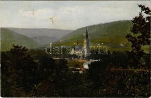 1927 Budapest II. Máriaremete, Mária-Remete; Látkép. M.Gy. Bp. 18. sz. (fa)