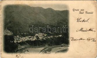 1899 Tusnádfürdő, Baile Tusnad; látkép. H. Zeidner kiadása / general view, spa (b)
