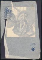Franz von Bayros (1866-1924): Földrajzi lecke (erotikus-pornográf grafika). Heliogravür, papír, jelz...