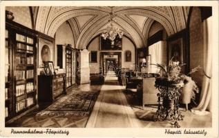 Pannonhalma, Főapátság belső, Főapáti lakosztály. Pannonhalma Szemle kiadása (gyűrődés / crease)