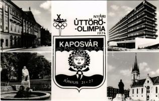 1974 Kaposvár, Nyári Úttörő Olimpia. Képzőművészeti Alap