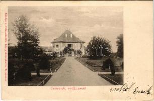 1901 Újszentes, Vadászerdő, Dumbravita, Santesti (Temesvár, Timisoara); M. kir. erdészeti szakiskola. Polatsek-féle könyvkereskedés kiadása / forestry school, forest ranger school (fl)