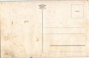 Kalocsa, Iskolanővérek intézetének temploma, belső, főoltár, képeslapfüzetből (Rb)