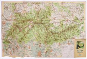 1950 A Mátra, Bakony, Mecsek turista térképe. Kartográfiai Vállalat