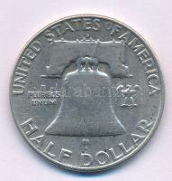 Amerikai Egyesült Államok 1960. 1/2$ Ag "Franklin" T:VF
USA 1960. 1/2 Dollar Ag "Fra...