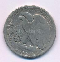 Amerikai Egyesült Államok 1940. 1/2$ Ag "Walking Liberty" T:F patina, ph.
USA 1940. 1/2 D...