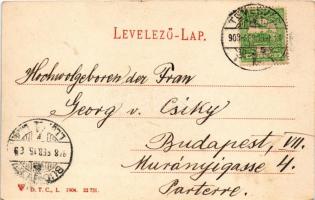 1908 Temesvár, Timisoara; Állami felsőbb leányiskola / Höhere Staats-Töchterschule / girls' sch...