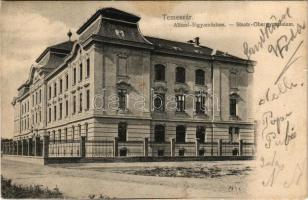 1904 Temesvár, Timisoara; Állami főgimnázium / Staats-Obergymnasium / grammar school (fl)