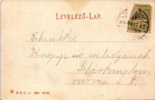 1904 Temesvár, Timisoara; Állami főgimnázium / Staats-Obergymnasium / grammar school (fl)