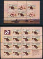 2008 Helikopterek Mi 1505-1506 kisív + 1505 kisív