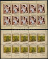 2009 Szerebrjakov festmények Mi 1566-1567 kisívpár