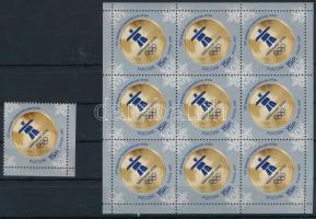 2010 Téli olimpia Vancouver Mi 1625 + kisív