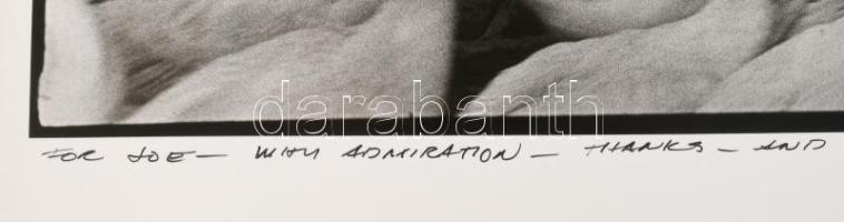 Mary Ellen Mark (1940-2015): Libaetetés Indiában (1981). Vintage fotóművészeti alkotás Zselatinos na...